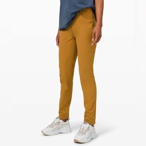 Lululemon City Sleek 5 Pocket 7/8 Pant - Spiced Bronze Size 6
